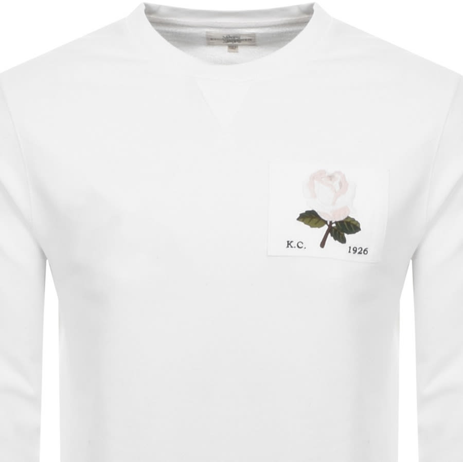 Alternative Image for ProductKent And Curwen 1926 Icon Sweatshirt Cream2